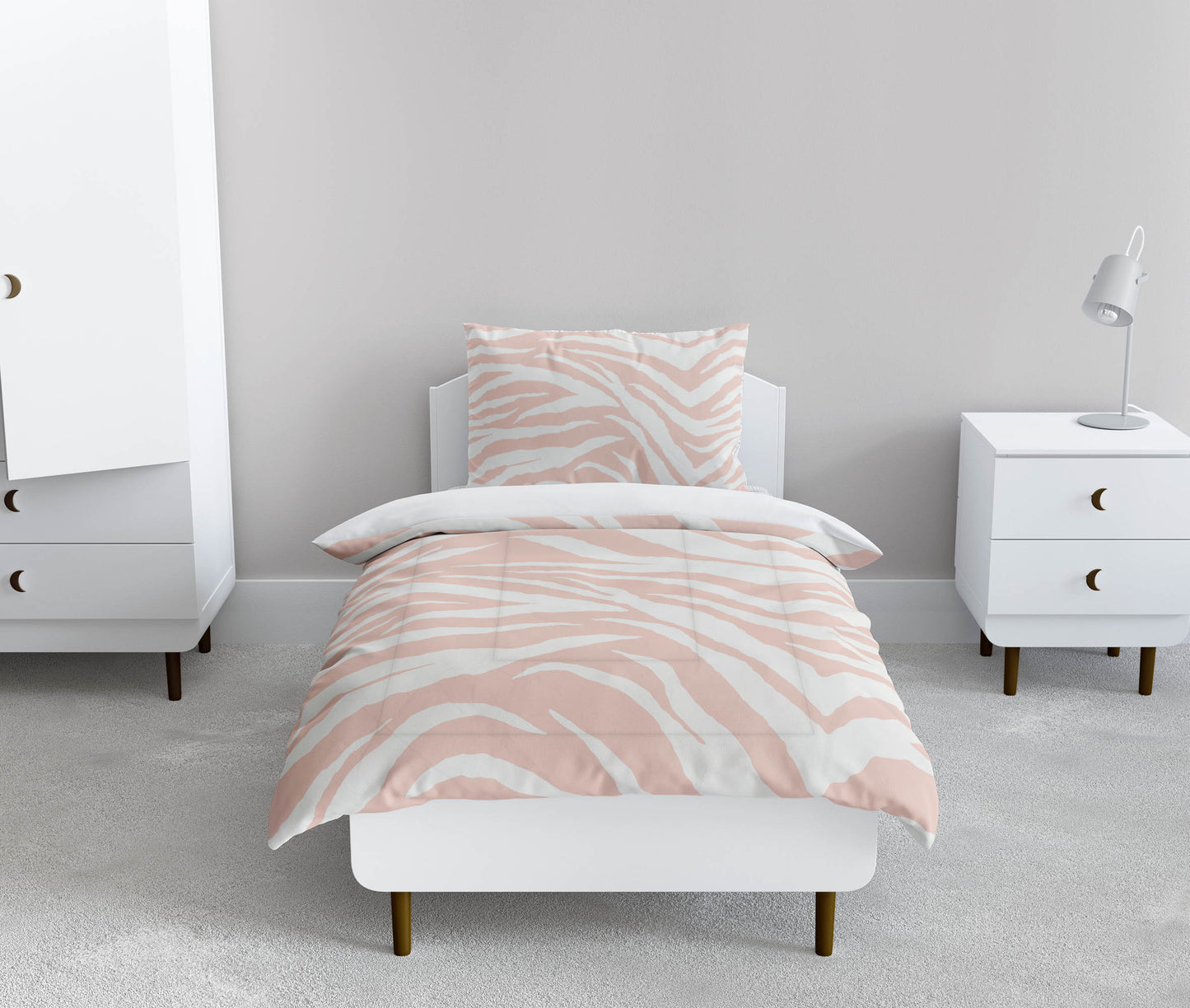Zebra Patch Comforter Set