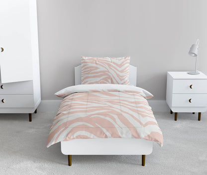 Zebra Patch Comforter Set