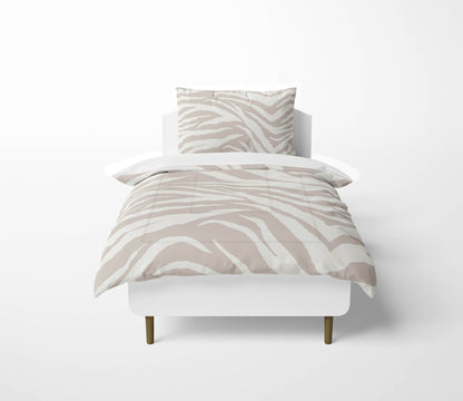 Zebra Patch Comforter Set
