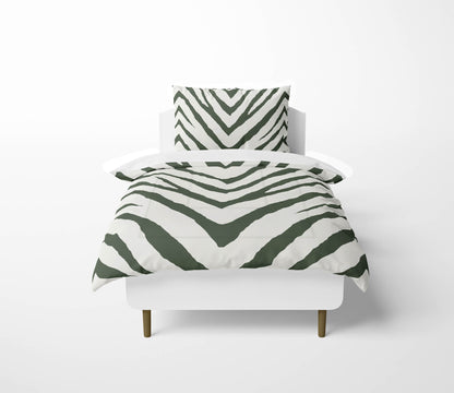 Zebra Stripe Comforter Set