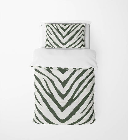 Zebra Stripe Comforter Set