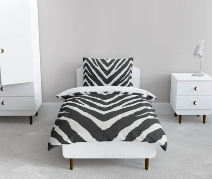 Zebra Stripe Comforter Set