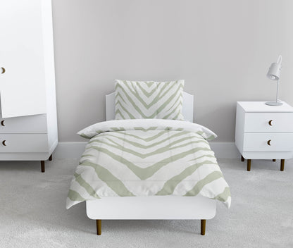 Zebra Stripe Comforter Set