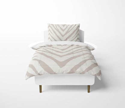 Zebra Stripe Comforter Set