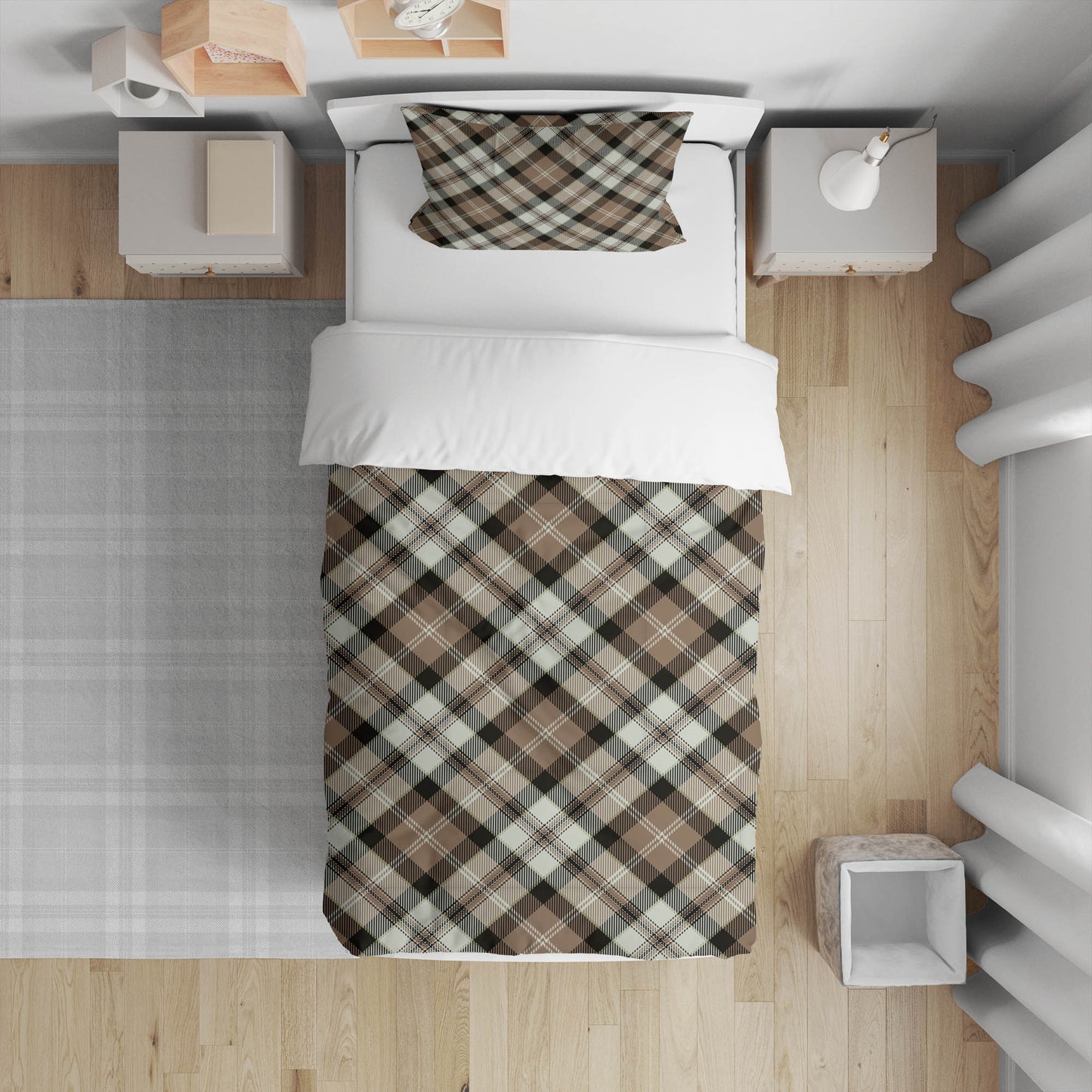Anthony Plaid Comforter Set