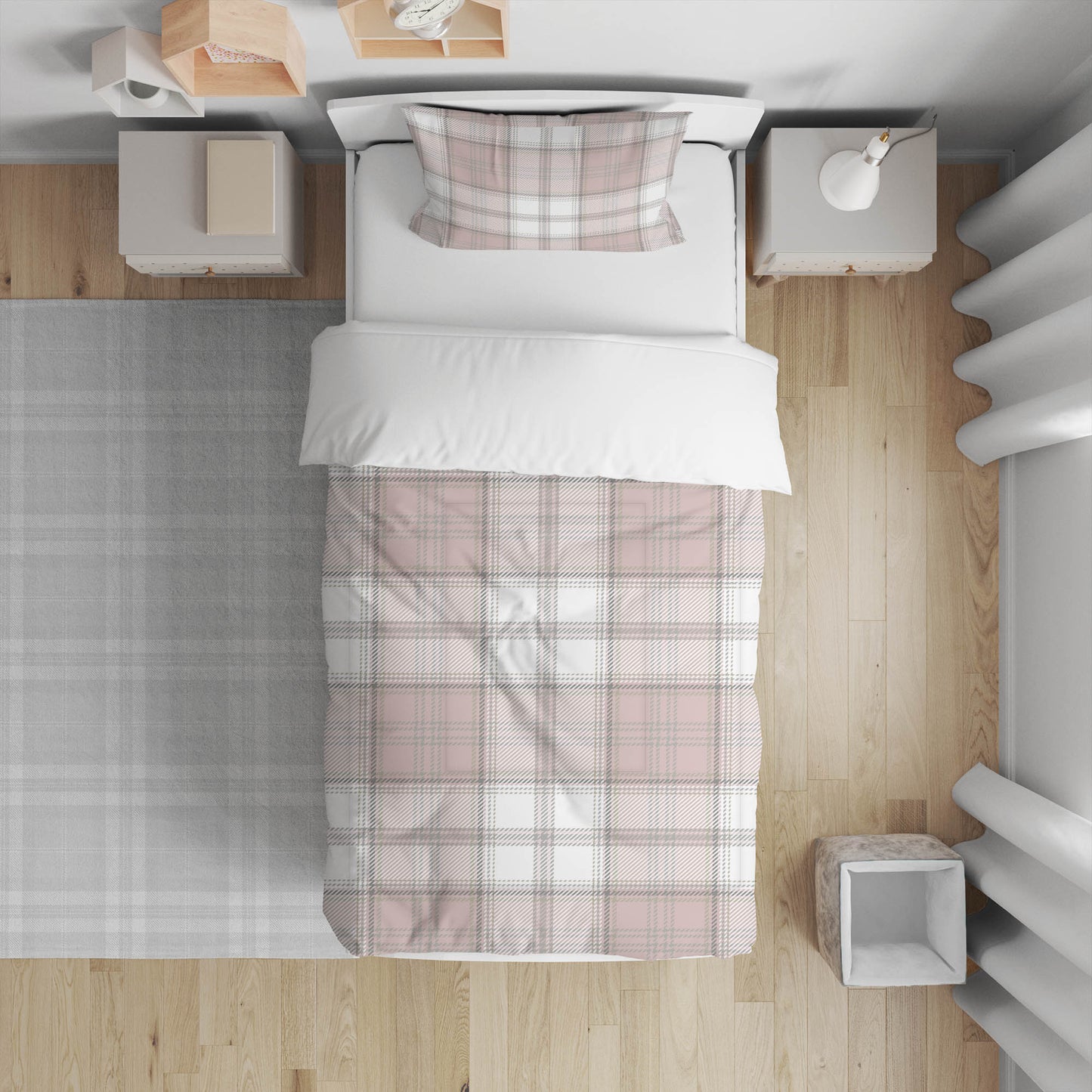 Bully Plaid Comforter Set