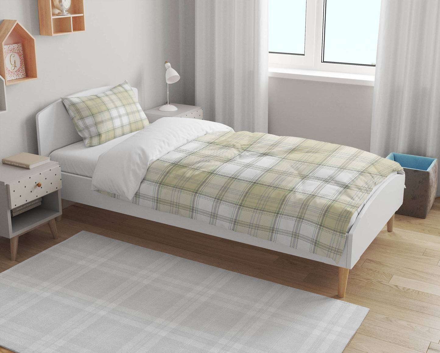 Bully Plaid Comforter Set