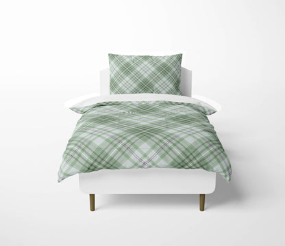 Chinny Tartan Comforter Set