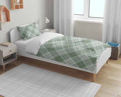 Chinny Tartan Comforter Set