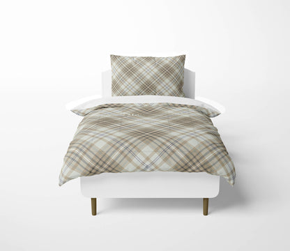 Chinny Tartan Comforter Set