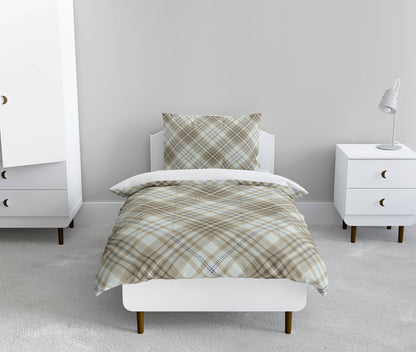Chinny Tartan Comforter Set