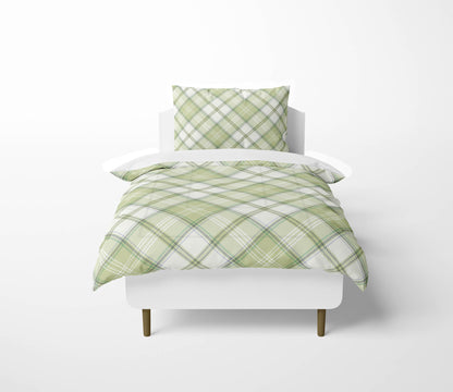 Diamond Plaid Comforter Set