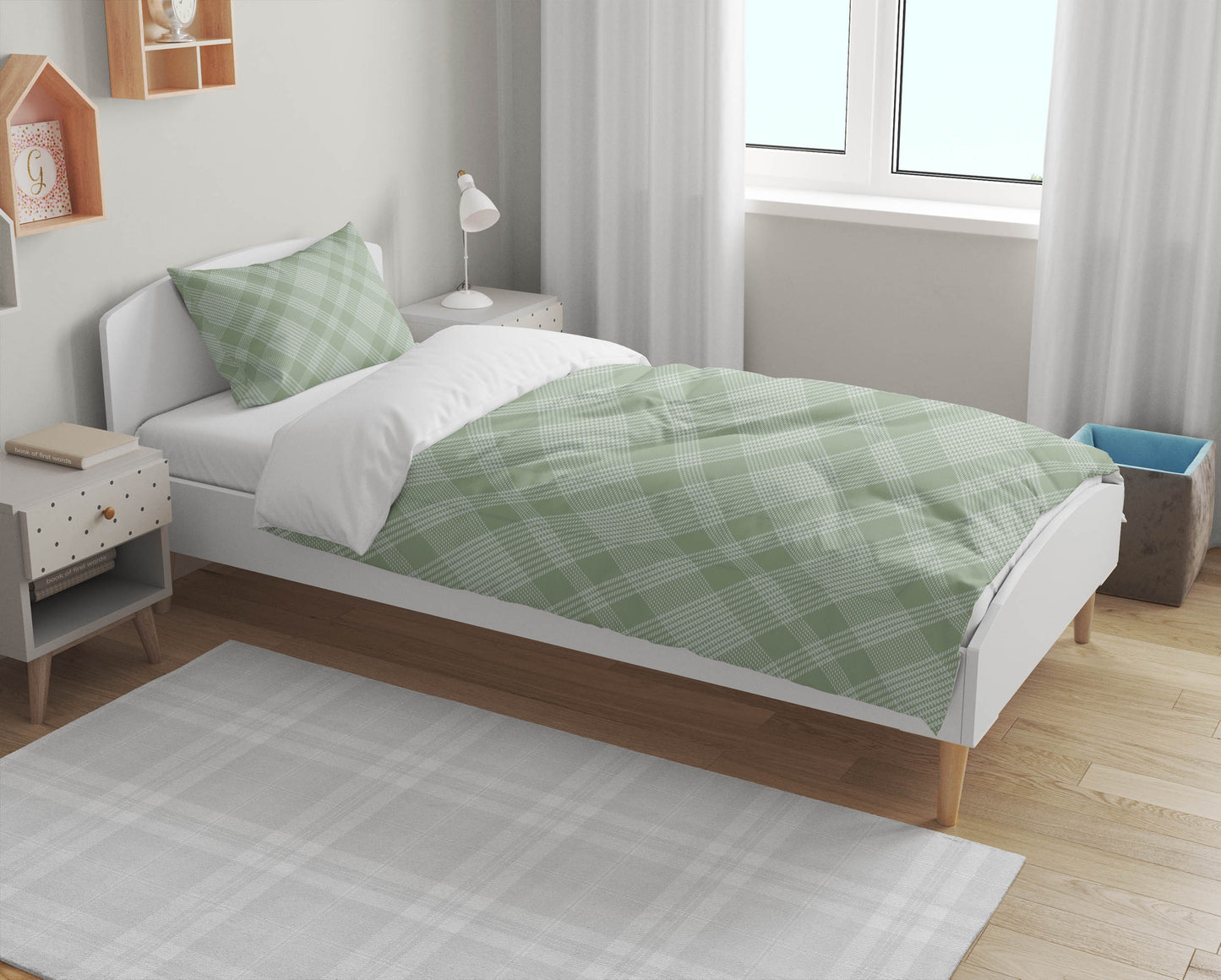 Lily Tartan Comforter Set