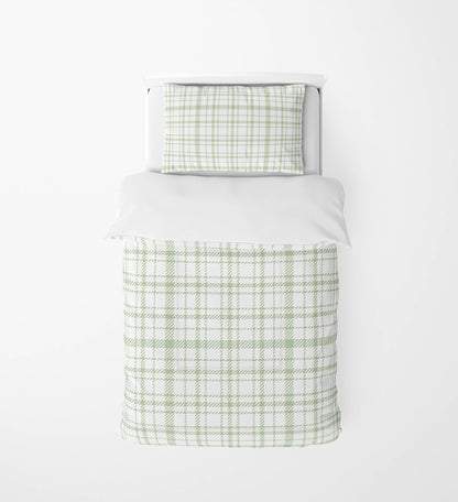 Liz Plaid Comforter Set