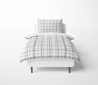 Liz Plaid Comforter Set