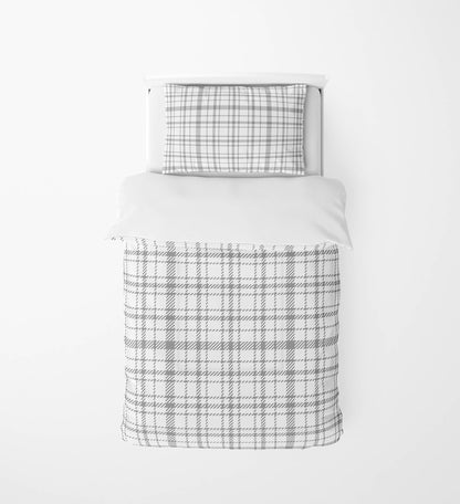Liz Plaid Comforter Set