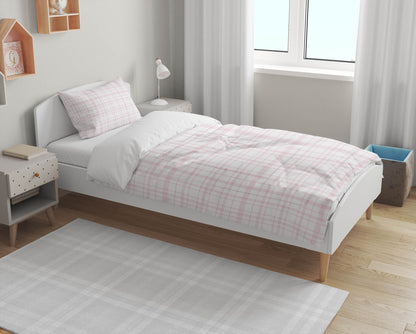 Liz Plaid Comforter Set