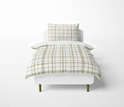 Liz Plaid Comforter Set
