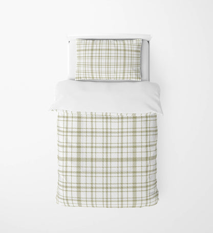 Liz Plaid Comforter Set