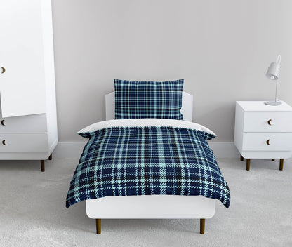 Rocky Tartan Comforter Set