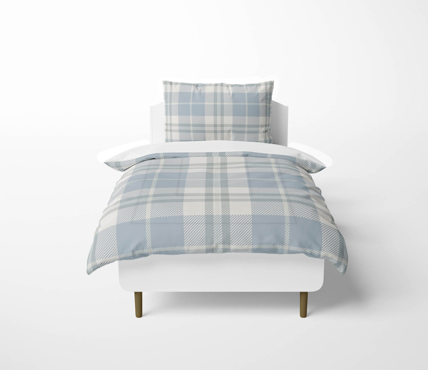Tartan Block Comforter Set