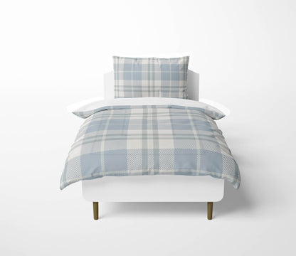 Tartan Block Comforter Set