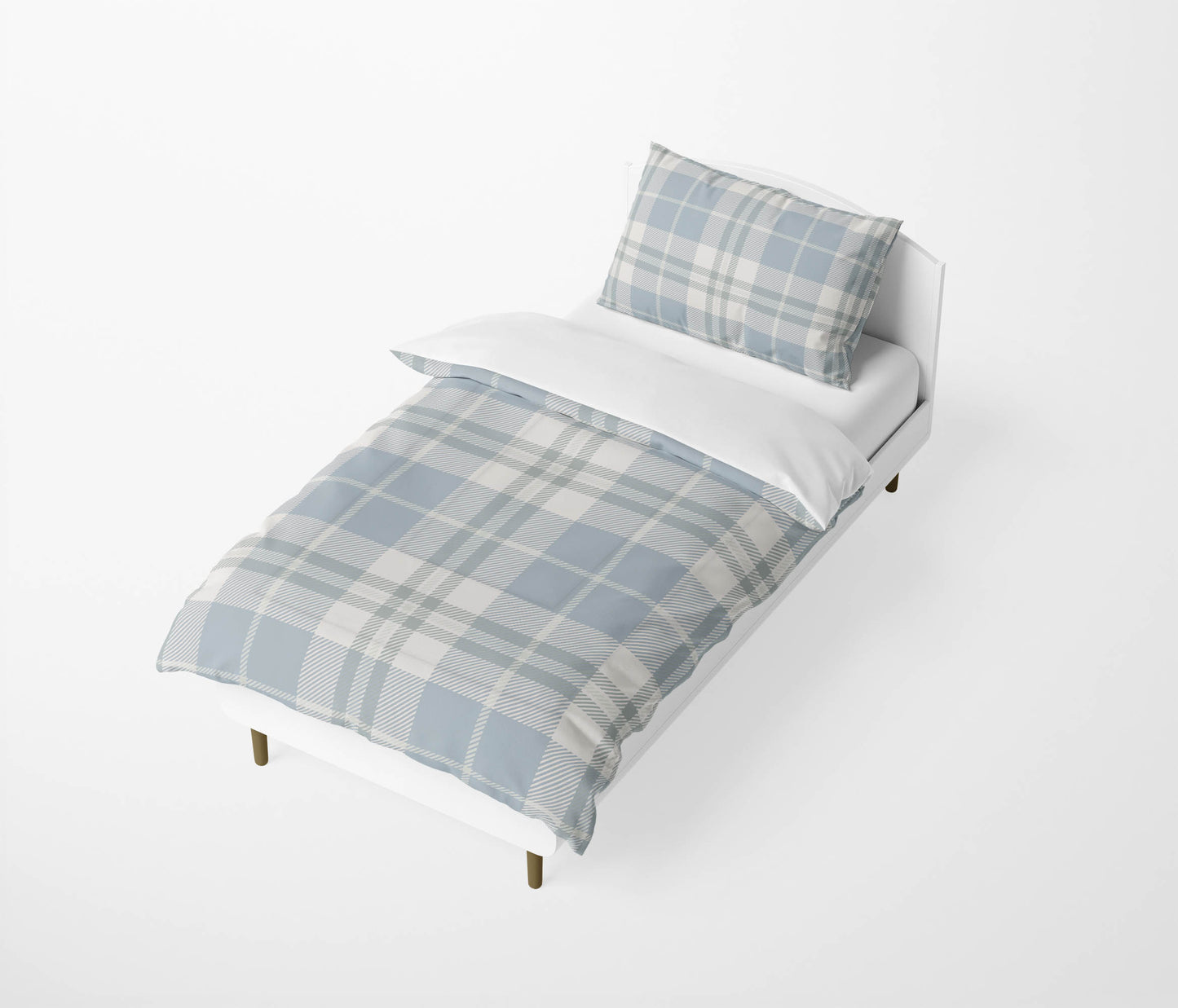 Tartan Block Comforter Set