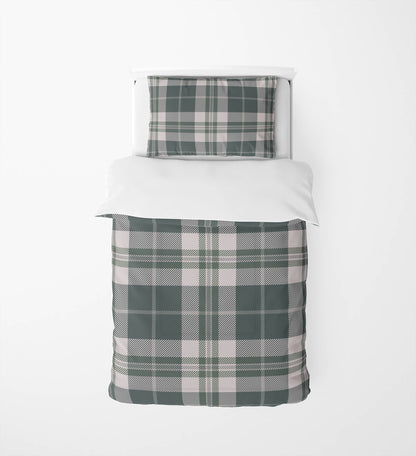 Tartan Block Comforter Set
