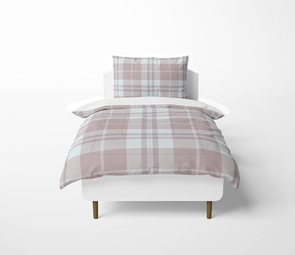 Tartan Block Comforter Set