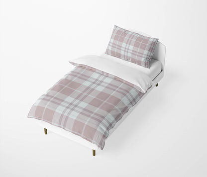 Tartan Block Comforter Set