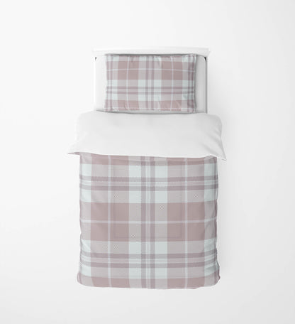 Tartan Block Comforter Set