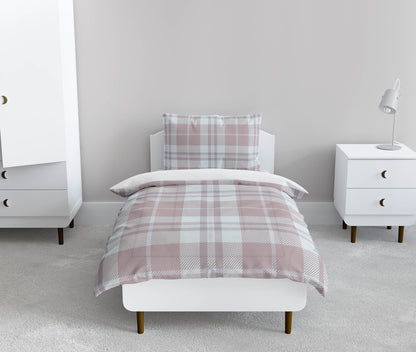 Tartan Block Comforter Set
