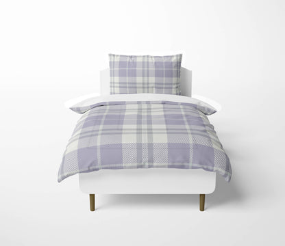 Tartan Block Comforter Set