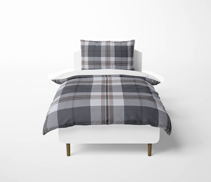 Tartan Block Comforter Set
