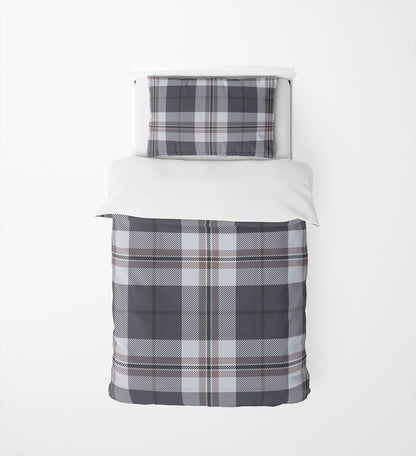Tartan Block Comforter Set