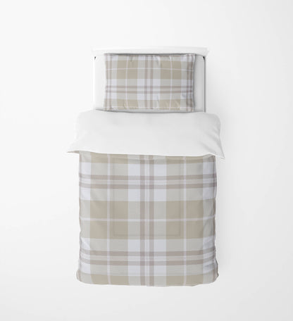 Tartan Block Comforter Set