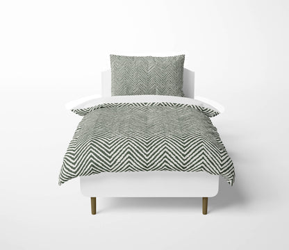 Chevron Groove Comforter Set
