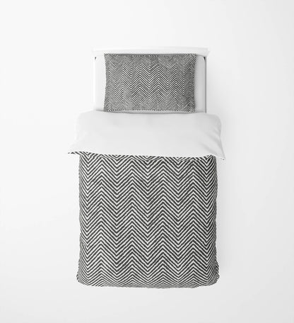 Chevron Groove Comforter Set