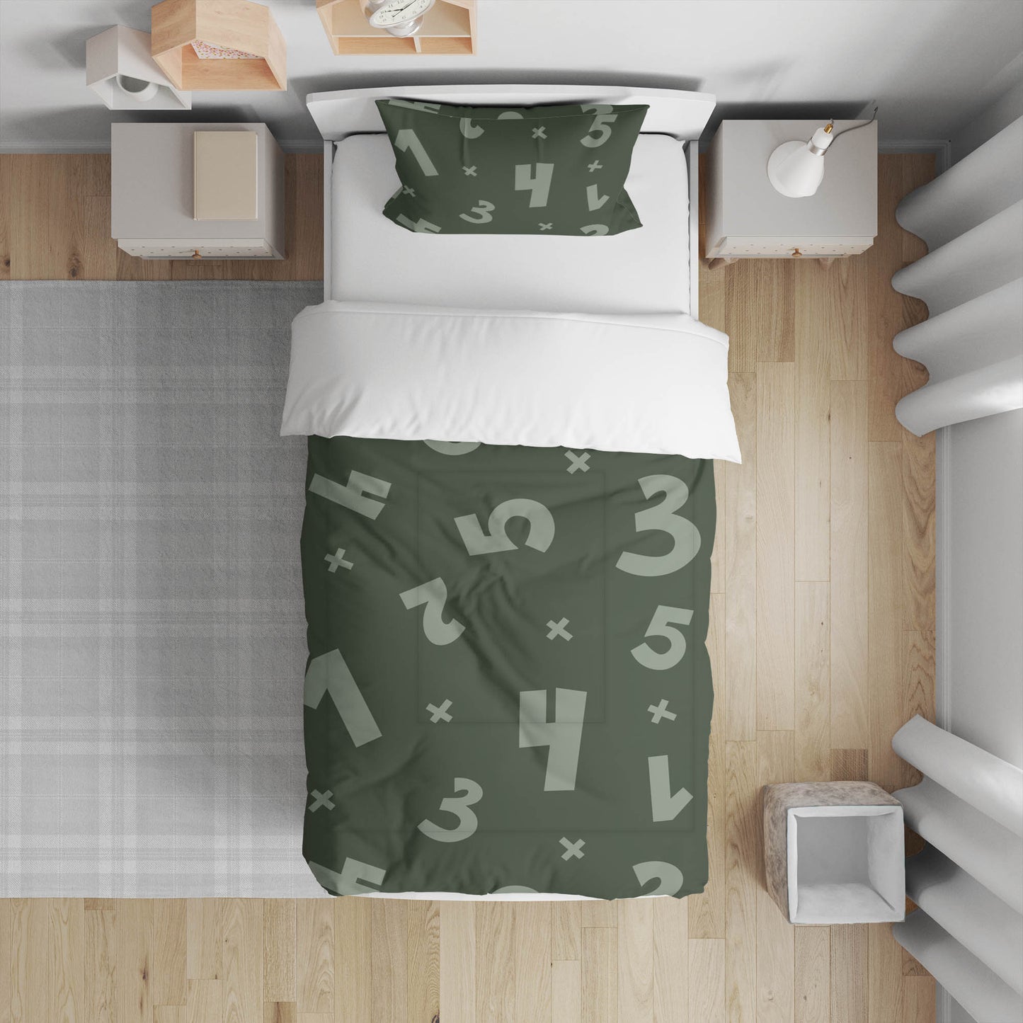 Numbers Comforter Set