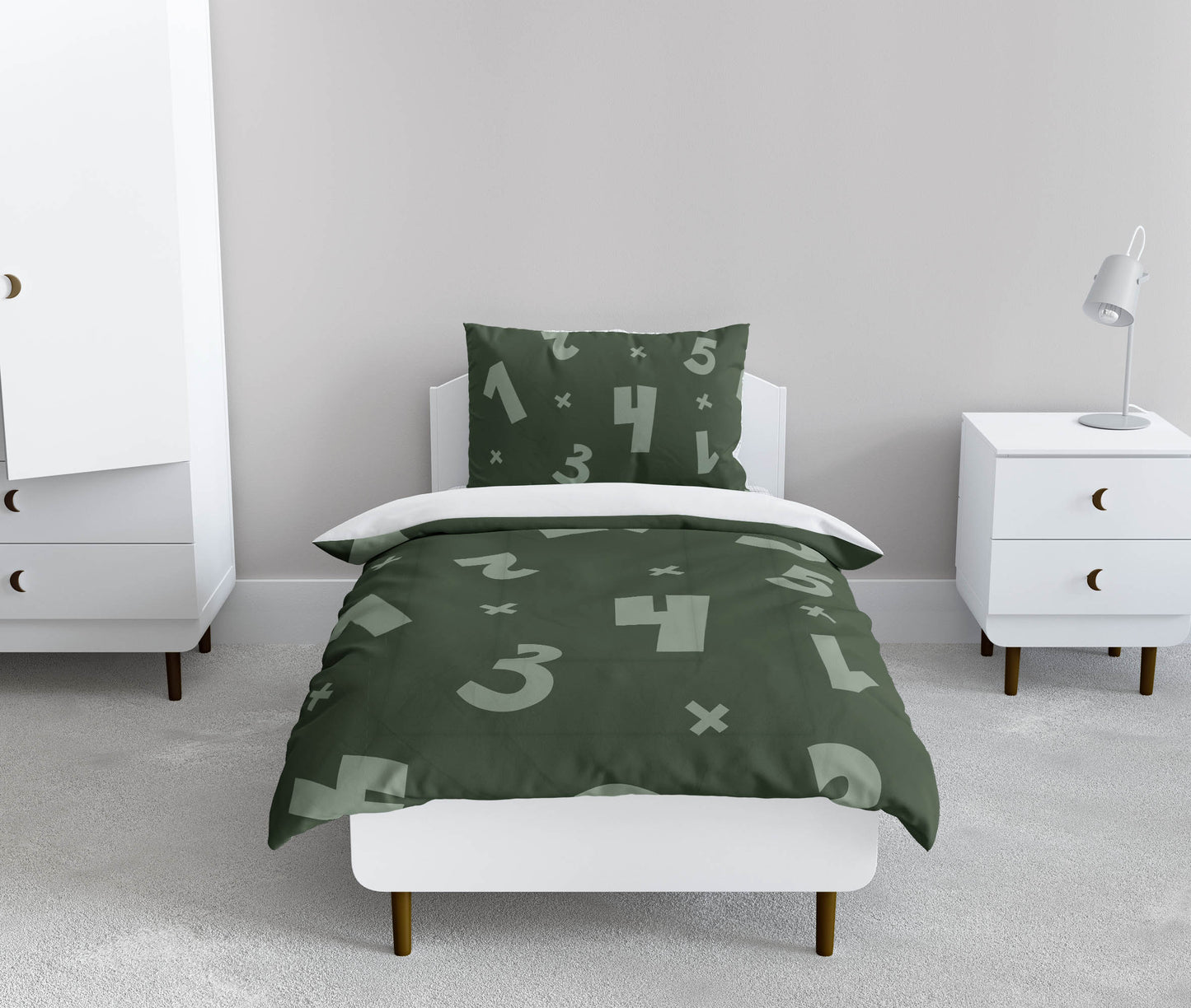 Numbers Comforter Set