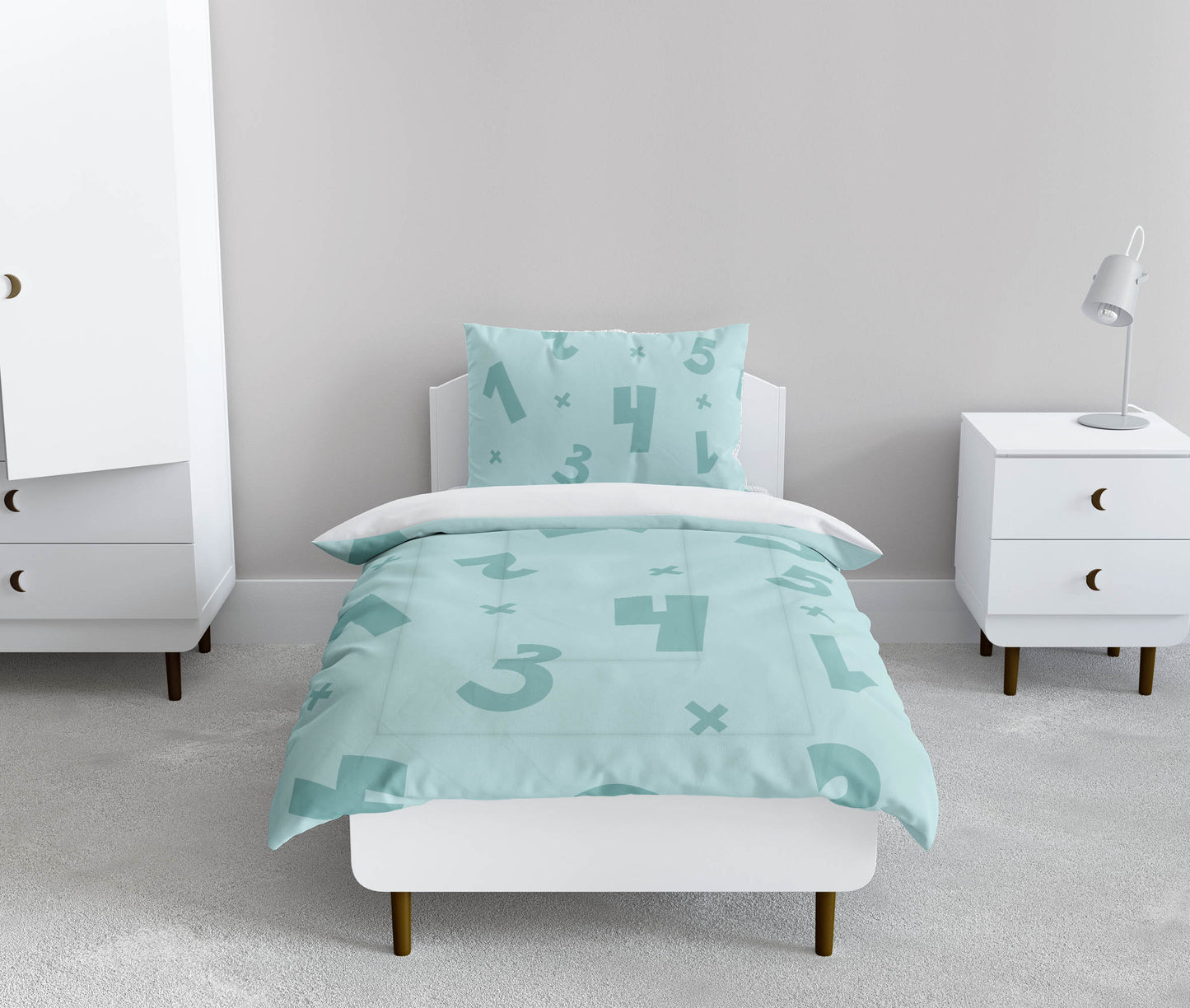 Numbers Comforter Set