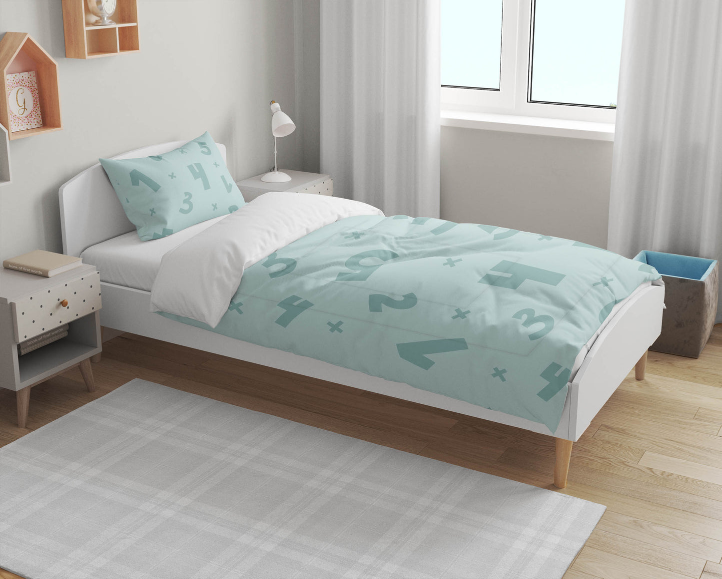Numbers Comforter Set