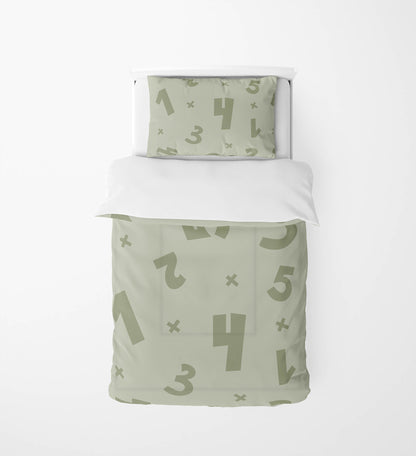 Numbers Comforter Set