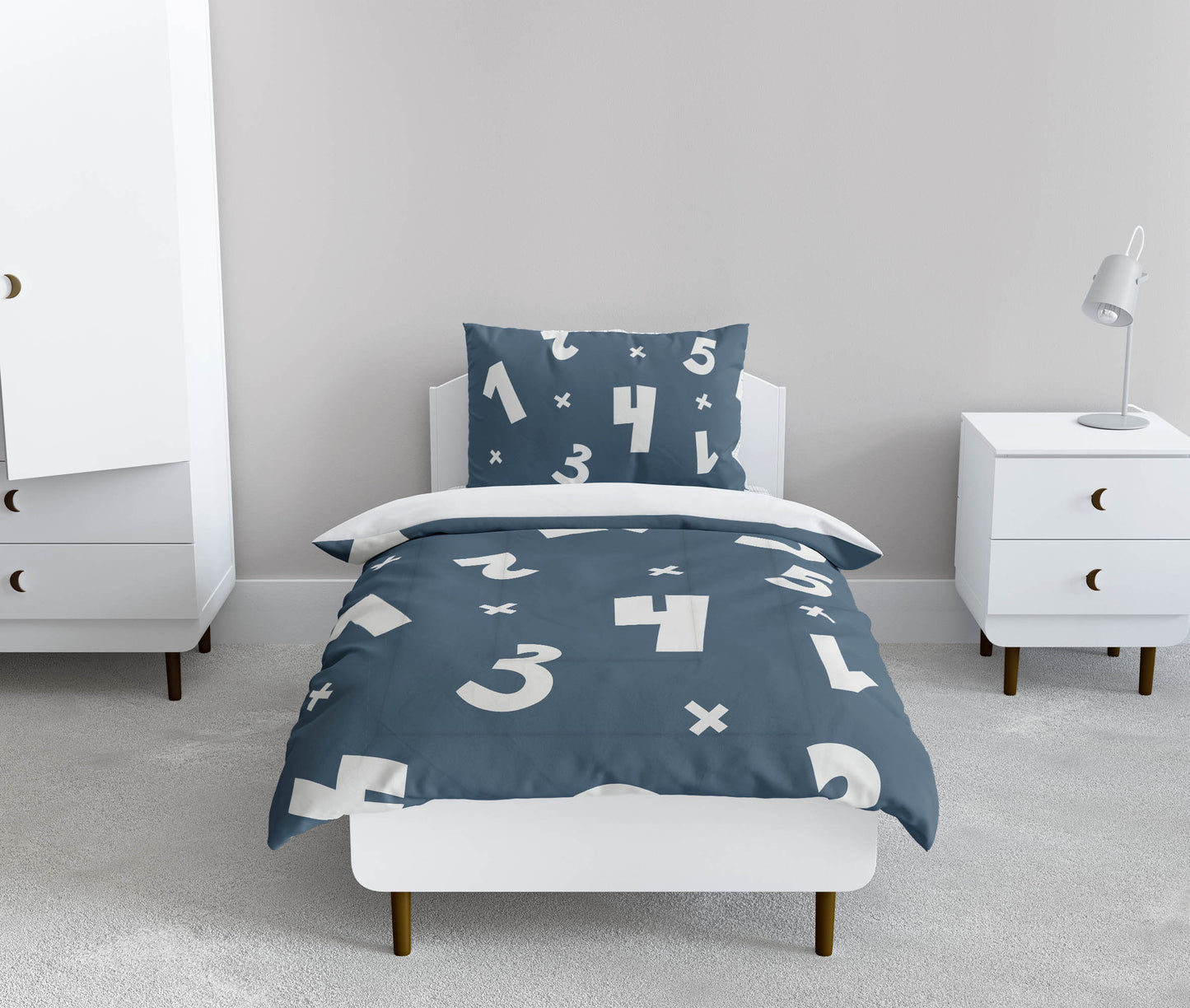 Numbers Comforter Set