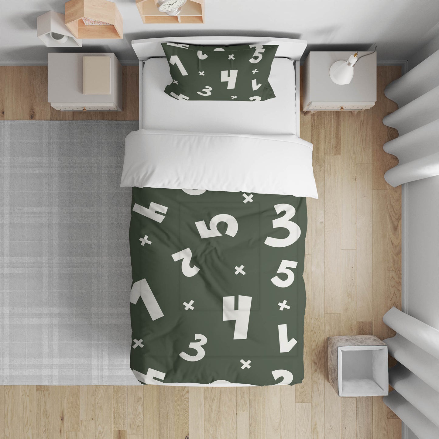 Numbers Comforter Set