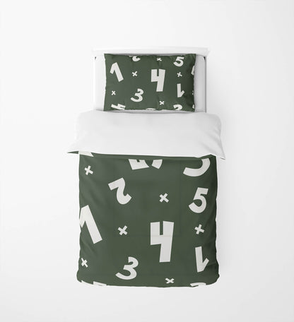 Numbers Comforter Set