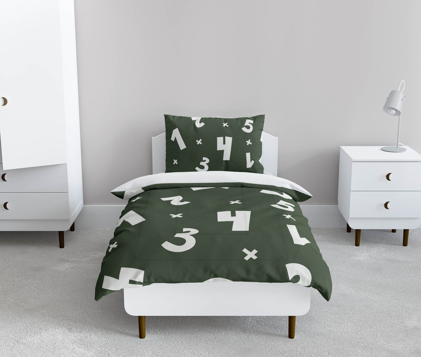 Numbers Comforter Set