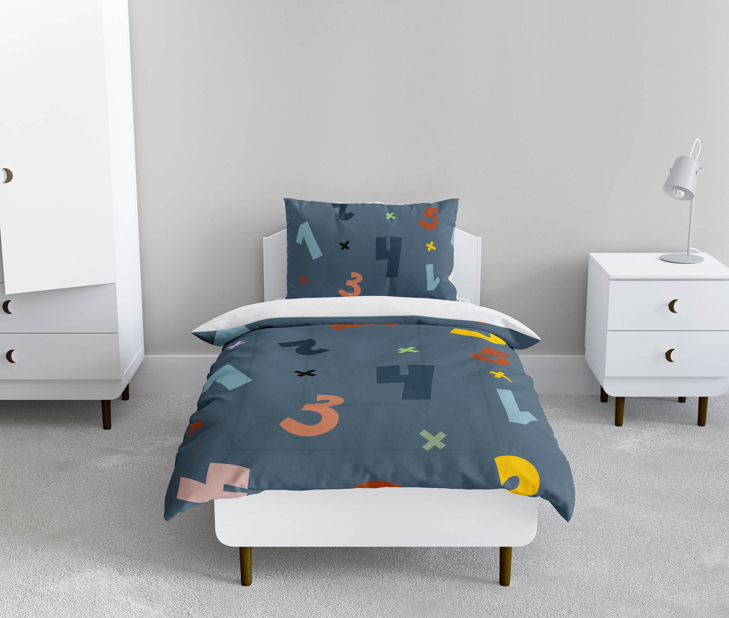 Numbers Comforter Set