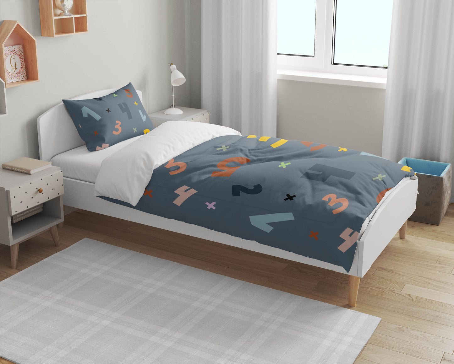 Numbers Comforter Set