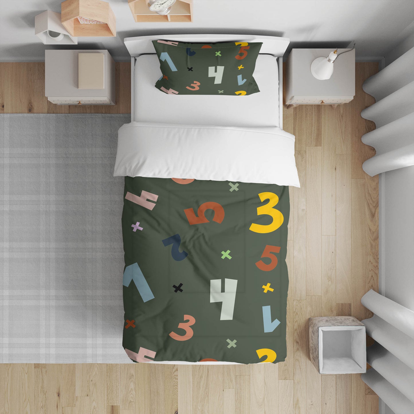 Numbers Comforter Set